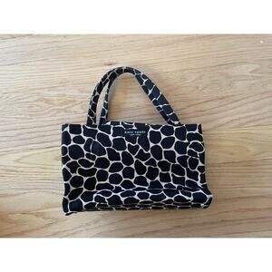 Rare Kate Spade Vintage Giraffe Print Hand Bag Small